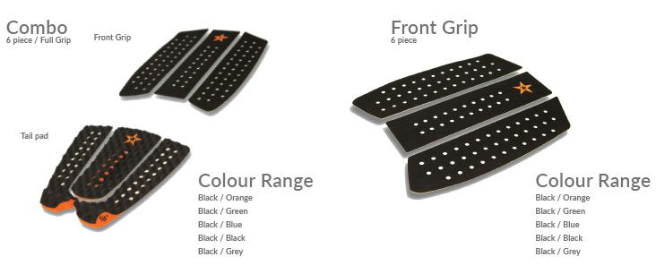 Sticky Star Front Grip Surfboard Grips