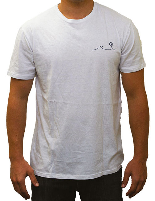 Palm Wave T-Shirt White