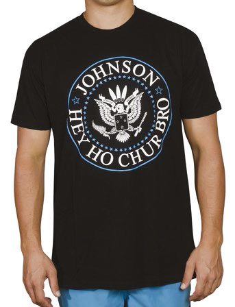 Sticky Johnson Hey Ho Chur Bro T-Shirt – Black