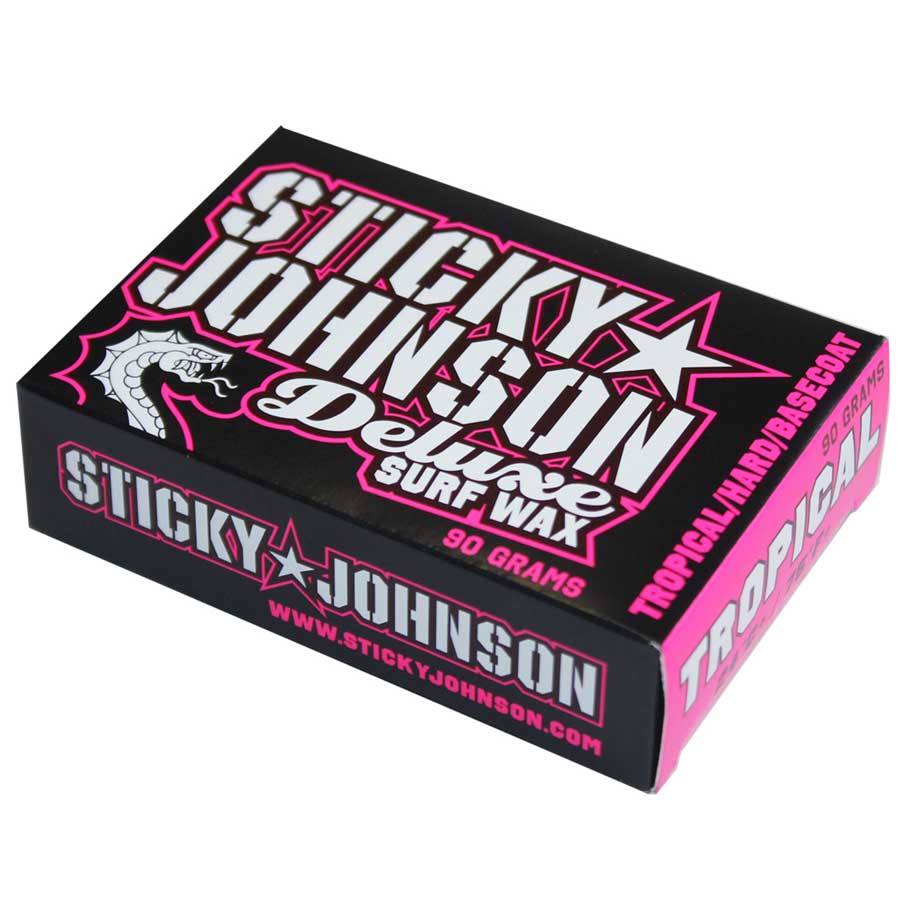 Sticky Johnson Deluxe Surf Wax – Tropical