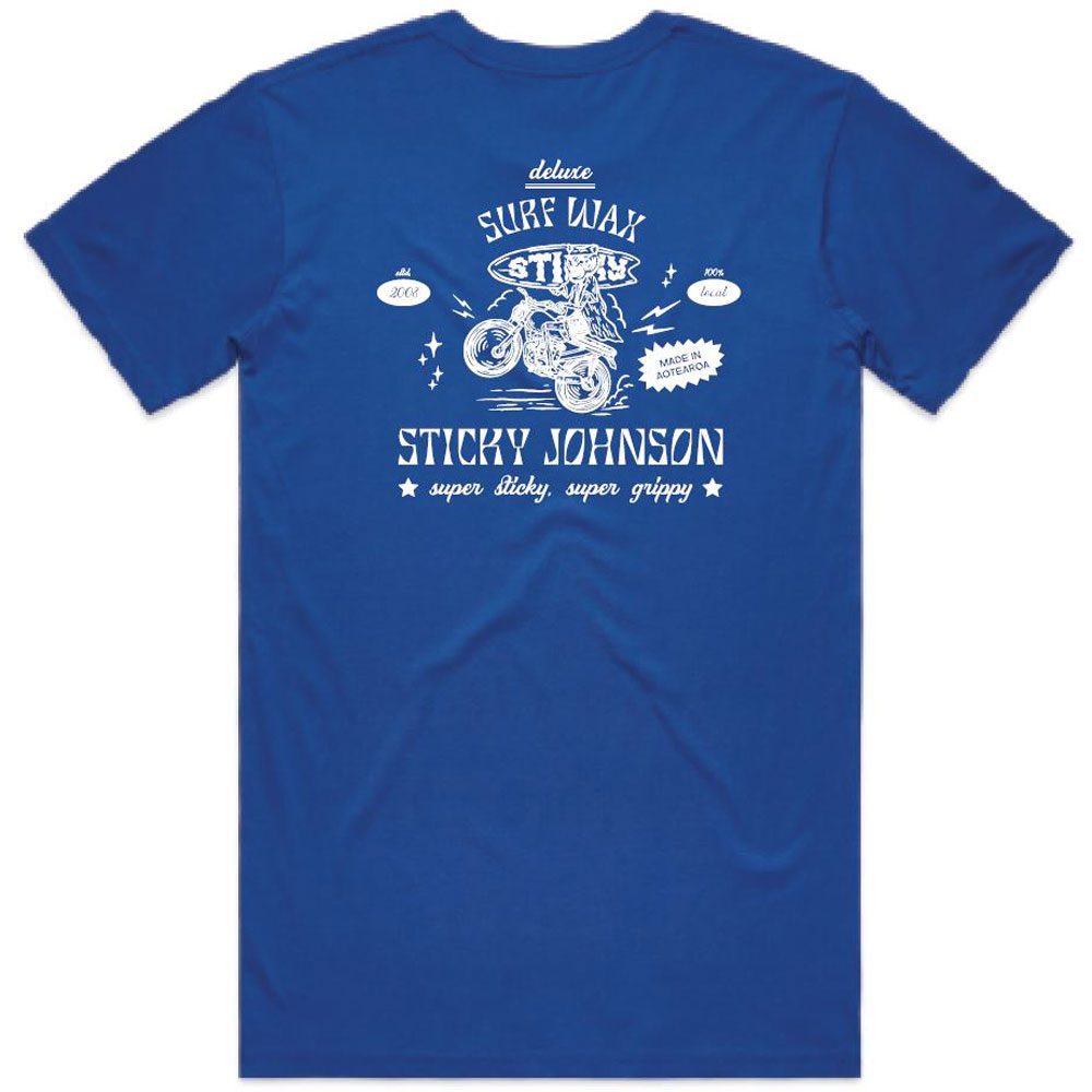 SJ Moto Tiger Tee - Blue